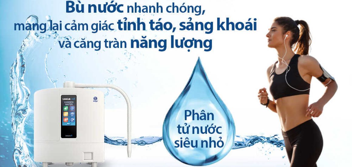 Lợi ích của nước ion kiềm đối với sức khỏe Kim Long Phát