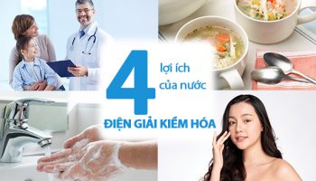 Lợi ích của nước ion kiềm đối với sức khỏe