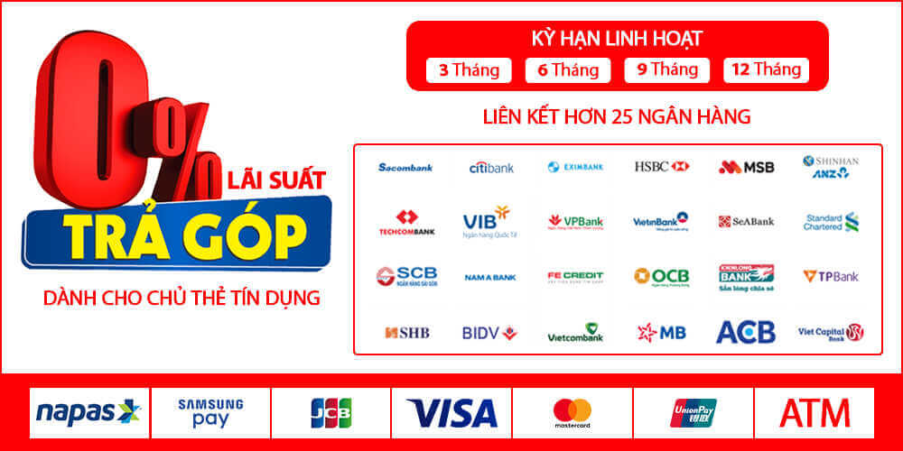 mua máy điện giải trả góp không lãi suất