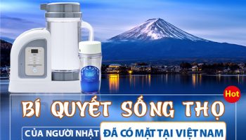 Bí quyết sống thọ của người Nhật nhờ nước hydrogen