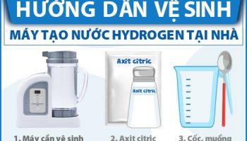 Hướng Dẫn Vệ Sinh Máy Tạo Nước Hydrogen Tại Nhà