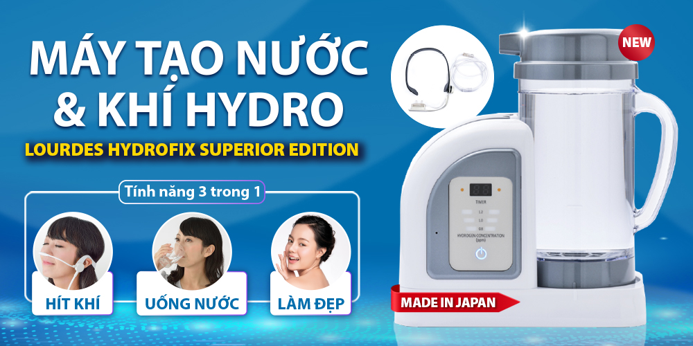 may tao nuoc va khi hydro lourdes