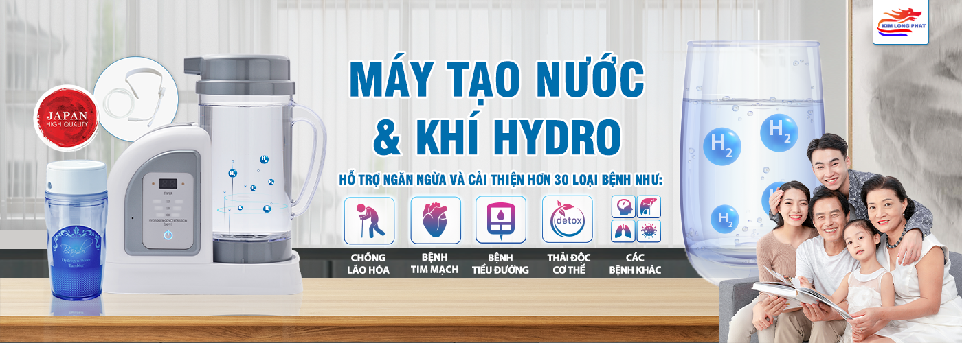 May tao nuoc khi Hydro ho tro ngan ngua va cai thien nhieu benh